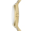 Thumbnail Image 2 of Armani Exchange Andrea Unisex Gold Tone Dial & Stainless Steel Bracelet Watch