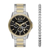 Thumbnail Image 0 of Armani Exchange Men's Chronograph Stainless Steel Watch & Link Bracelet Set