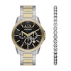Thumbnail Image 1 of Armani Exchange Men's Chronograph Stainless Steel Watch & Link Bracelet Set