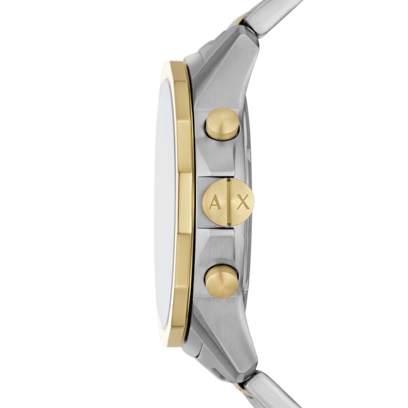 Main Image 2 of Armani Exchange Men's Chronograph Stainless Steel Watch & Link Bracelet Set