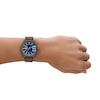 Thumbnail Image 3 of Diesel Scraper Men's Blue Dial & Brown Leather Strap Watch