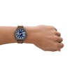 Thumbnail Image 4 of Diesel Scraper Men's Blue Dial & Brown Leather Strap Watch