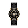 Thumbnail Image 0 of Michael Kors Runway Ladies' Gold-Tone Case & Black Silicone Watch