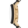 Thumbnail Image 1 of Michael Kors Runway Ladies' Gold-Tone Case & Black Silicone Watch