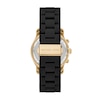 Thumbnail Image 2 of Michael Kors Runway Ladies' Gold-Tone Case & Black Silicone Watch