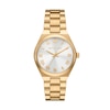 Thumbnail Image 0 of Michael Kors Lennox Ladies' Silver Dial & Gold-Tone Stainless Steel Watch
