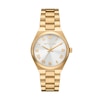 Thumbnail Image 1 of Michael Kors Lennox Ladies' Silver Dial & Gold-Tone Stainless Steel Watch