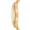 Thumbnail Image 1 of Michael Kors Lennox Ladies' Silver Dial & Gold-Tone Stainless Steel Watch