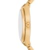 Thumbnail Image 2 of Michael Kors Lennox Ladies' Silver Dial & Gold-Tone Stainless Steel Watch