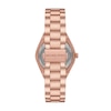 Thumbnail Image 3 of Michael Kors Lennox ladies' Black Dial & Rose Gold-Tone Stainless Steel Watch