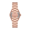 Thumbnail Image 2 of Michael Kors Lennox ladies' Black Dial & Rose Gold-Tone Stainless Steel Watch