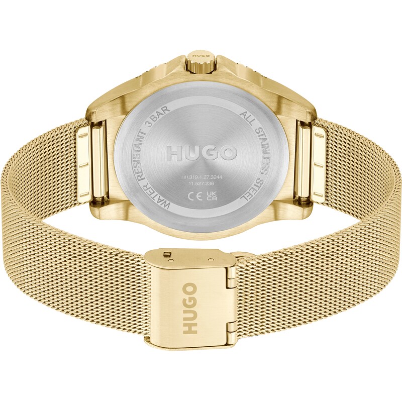 Main Image 2 of HUGO #DANCE Ladies' Gold Tone Mesh Strap Watch