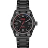 Thumbnail Image 1 of HUGO #TREK Men's Black Dial Black IP Stainless Steel Bracelet Watch