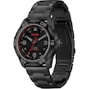 Thumbnail Image 2 of HUGO #TREK Men's Black Dial Black IP Stainless Steel Bracelet Watch