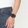 Thumbnail Image 4 of HUGO #TREK Men's Black Dial Black IP Stainless Steel Bracelet Watch