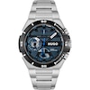 Thumbnail Image 1 of HUGO #WILD Men's Blue Dial Stainless Steel Bracelet Watch