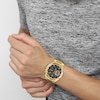 Thumbnail Image 4 of HUGO #WILD Men's Black Dial Gold Tone Bracelet Watch