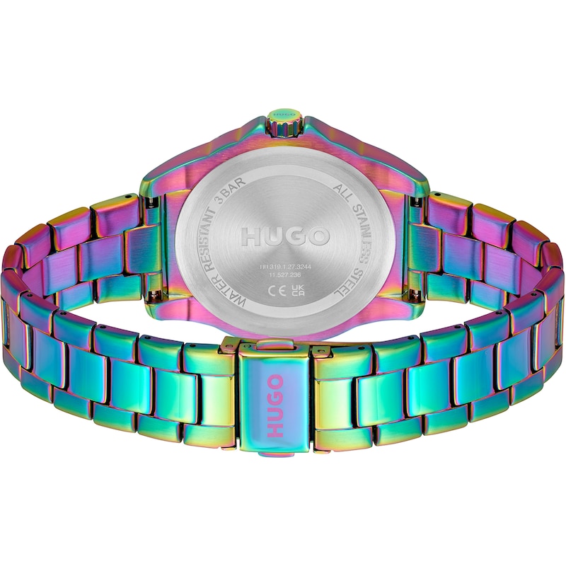 Main Image 2 of HUGO #DANCE Ladies' Multi- Coloured Stainless Steel Bracelet Watch