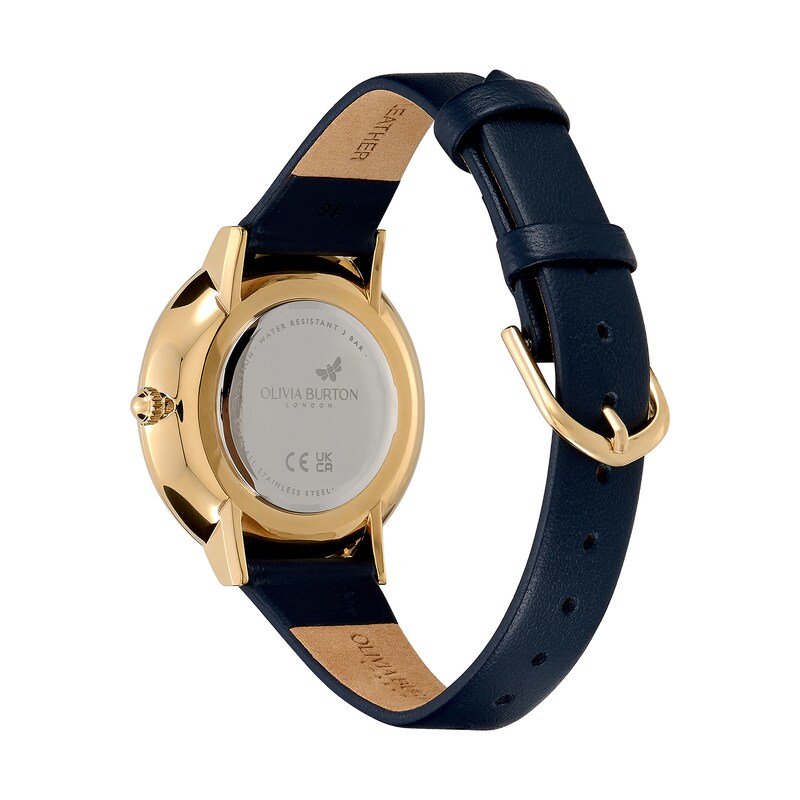 Main Image 3 of Olivia Burton Celebstial Nova Ladies' 35mm Dial Sapphire Blue Leather Strap