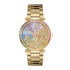 Thumbnail Image 0 of Olivia Burton Kaleido Bloom Ladies' Rainbow Dial Gold-Tone Stainless Steel Bracelet Watch