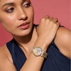 Thumbnail Image 6 of Olivia Burton Kaleido Bloom Ladies' Rainbow Dial Gold-Tone Stainless Steel Bracelet Watch