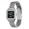 Thumbnail Image 2 of Olivia Burton 28mm Grosvenor Blue Dial & Silver Bracelet Watch