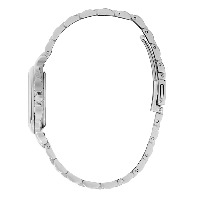 Main Image 4 of Olivia Burton 28mm Grosvenor Blue Dial & Silver Bracelet Watch