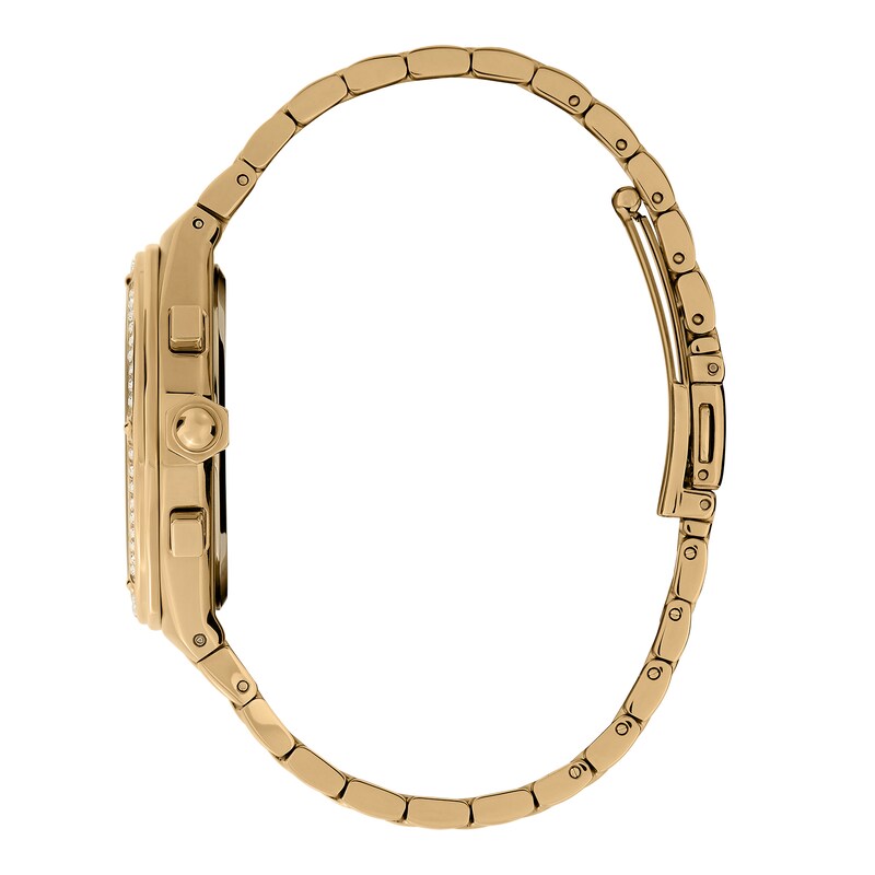 Main Image 4 of Olivia Burton Hexa  Ladies' Crystal & Gold-Tone Stainless Steel Bracelet Watch