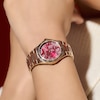 Thumbnail Image 5 of Olivia Burton Mini Hexa Ladies' Carnation Gold-Tone Stainless Steel Watch