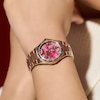 Thumbnail Image 6 of Olivia Burton Mini Hexa Ladies' Carnation Gold-Tone Stainless Steel Watch