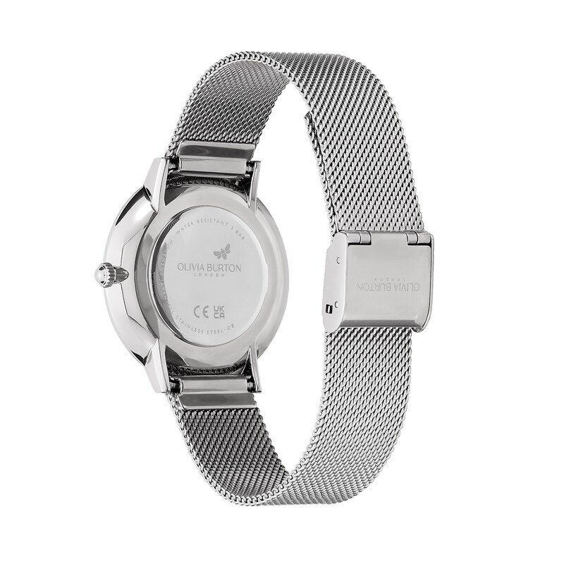 Main Image 3 of Olivia Burton Floral Blooms Ladies' Stainlesss Steel Mesh Bracelet Watch