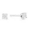 Thumbnail Image 0 of 9ct White Gold Diamond Illusion Set Soltaire Stud Earrings