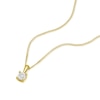 Thumbnail Image 2 of 9ct Yellow Gold Diamond Illusion Set Pendant