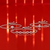Thumbnail Image 4 of Sterling Silver Diamond Clover Bolo Bracelet
