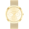 Thumbnail Image 1 of Calvin Klein Ladies' Gold Tone Dial & Stainless Steel Mesh Watch