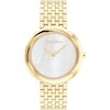 Thumbnail Image 1 of Calvin Klein Ladies' White Dial & Gold Tone Stainless Steel Watch