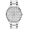Thumbnail Image 1 of Calvin Klein Ladies' Logo Silver Dial & Stainless Steel Bracelet Watch
