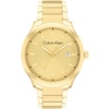 Thumbnail Image 1 of Calvin Klein Men's Gold Tone Dial & Stainless Steel Bracelet Watch