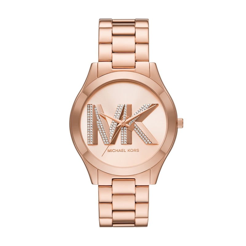 Main Image 1 of Michael Kors Ladies' Slim Runway Rose Tone Bracelet Watch