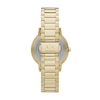 Thumbnail Image 3 of Armani Exchange Men's Gold Tone Stainless Steel Watch & Beaded Bracelet Gift Set