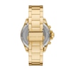 Thumbnail Image 2 of Michael Kors Wren Ladies' Gold Tone Stainless Steel Watch