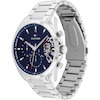 Thumbnail Image 2 of Tommy Hilfiger Men's Blue Open Heart Dial Stainless Steel Bracelet Watch