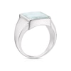 Thumbnail Image 3 of Men's Sterling Silver Green Larimar Signet Ring