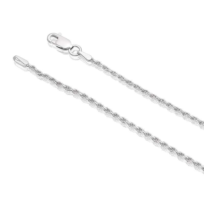 Main Image 3 of Men's Sterling Silver Green Onyx & Cubic Zirconia Pendant Necklace