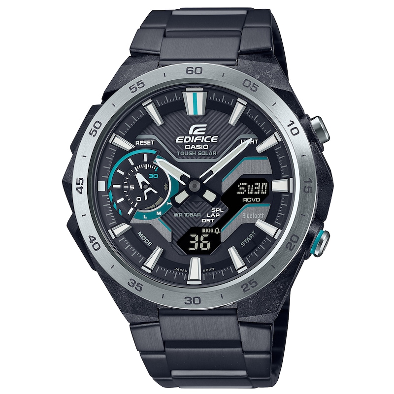 Casio Edifice ECB-2200DD-1AEF Men's Black IP Bracelet Watch