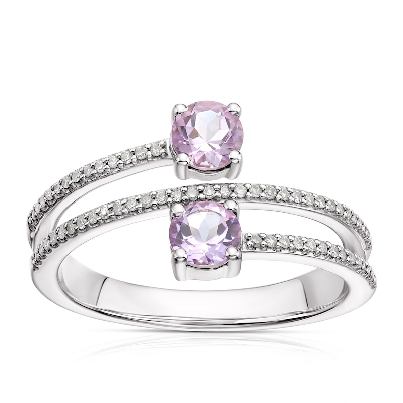 Amethyst Wrap Ring