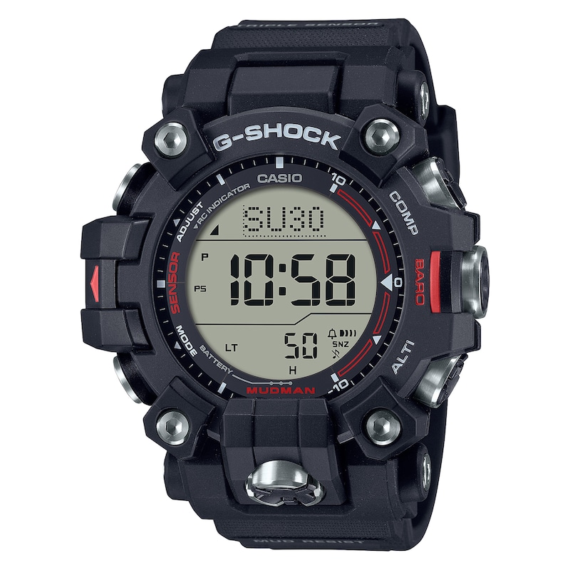 G-Shock GW-9500-1ER Men's Black Resin Strap Watch