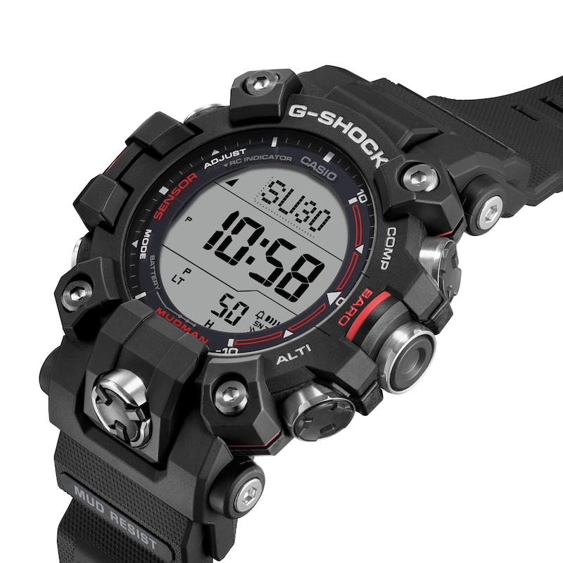 G-Shock GW-9500-1ER Men's Black Resin Strap Watch