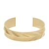 Thumbnail Image 0 of Fossil Harlow Ladies' Gold Tone Patterned Cuff Bangle