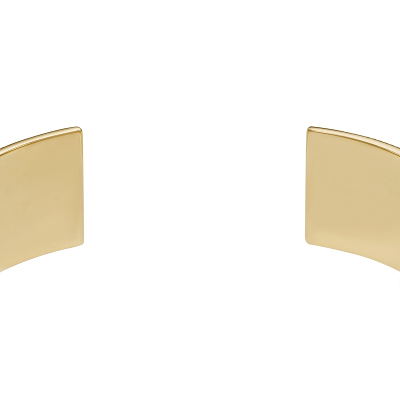 Main Image 3 of Fossil Harlow Ladies' Gold Tone Patterned Cuff Bangle